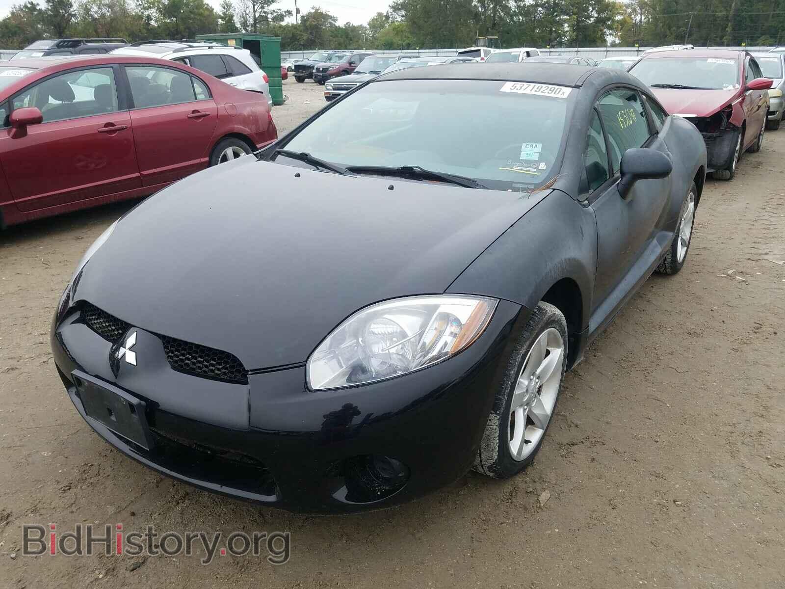 2006 MITSUBISHI ECLIPSE - VIN: 4A3AK24F76E003253 - Фото 2