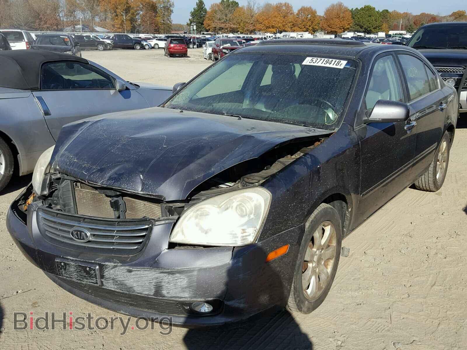 2007 KIA OPTIMA - VIN: KNAGE124175084359 - Фото 2