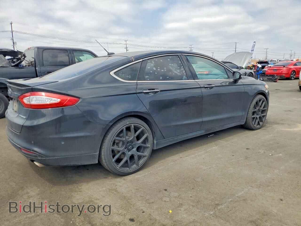 2013 FORD FUSION - VIN: 3FA6P0SU8DR365799 - Фото 3