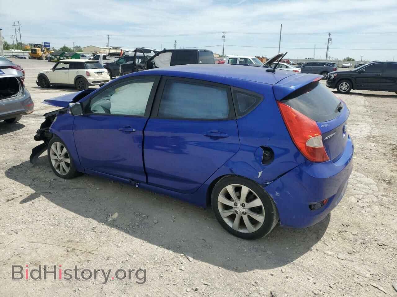 2013 HYUNDAI ACCENT - VIN: KMHCU5AE1DU065135 - Фото 2