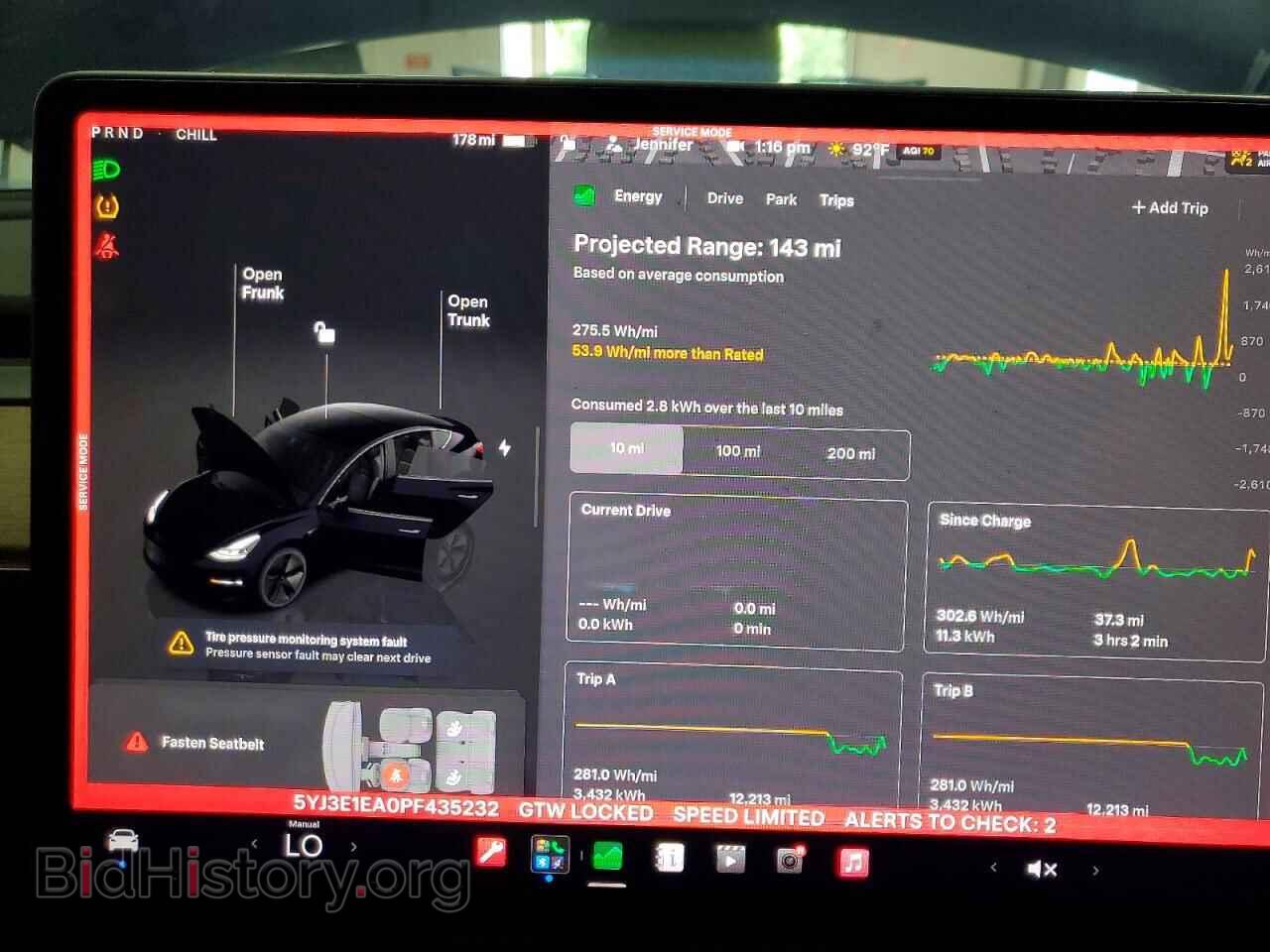 2023 TESLA MODEL 3 - VIN: 5YJ3E1EA0PF435232 - Photo 9