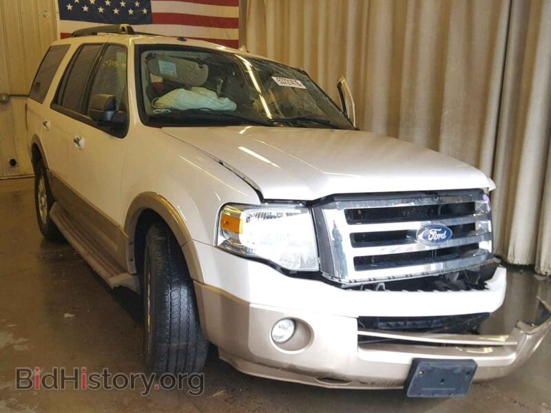 2012 Ford EXPEDITION (VIN 1FMJU1J58CEF00533) — photo 1 of 10, Copart, damage: front end