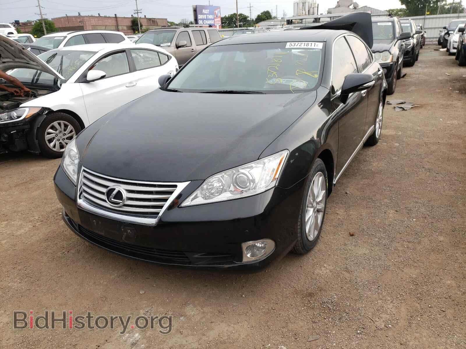 2012 LEXUS ES350 - VIN: JTHBK1EG3C2479357 - Фото 2