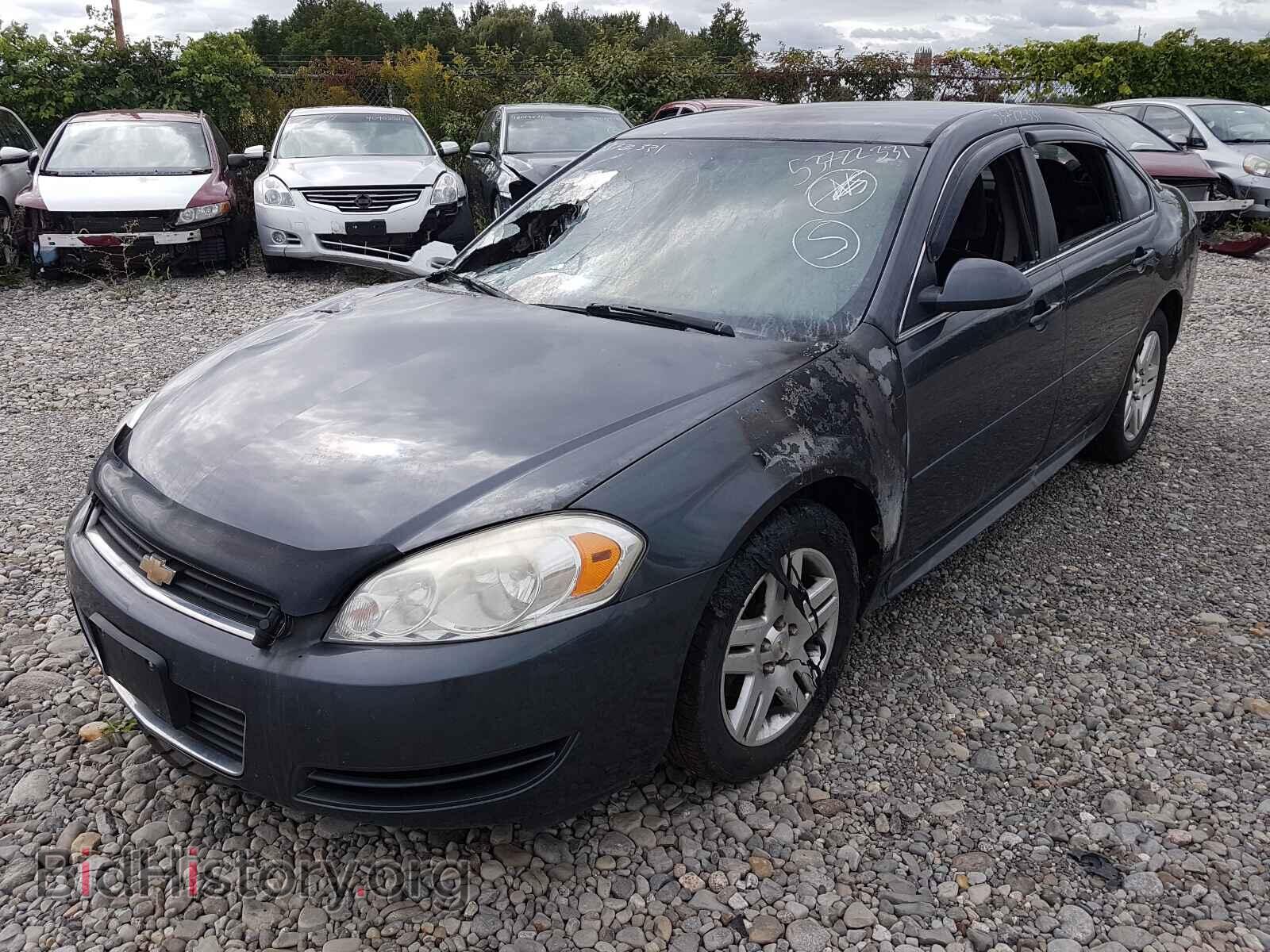 2011 CHEVROLET IMPALA - VIN: 2G1WB5EK0B1234005 - Фото 2