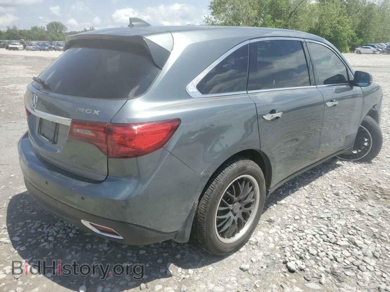 2014 ACURA MDX - VIN: 5FRYD4H42EB035765 - Фото 3