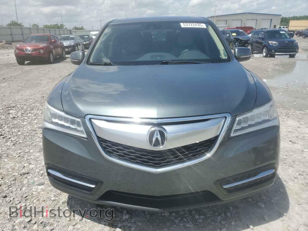 2014 ACURA MDX - VIN: 5FRYD4H42EB035765 - Фото 5