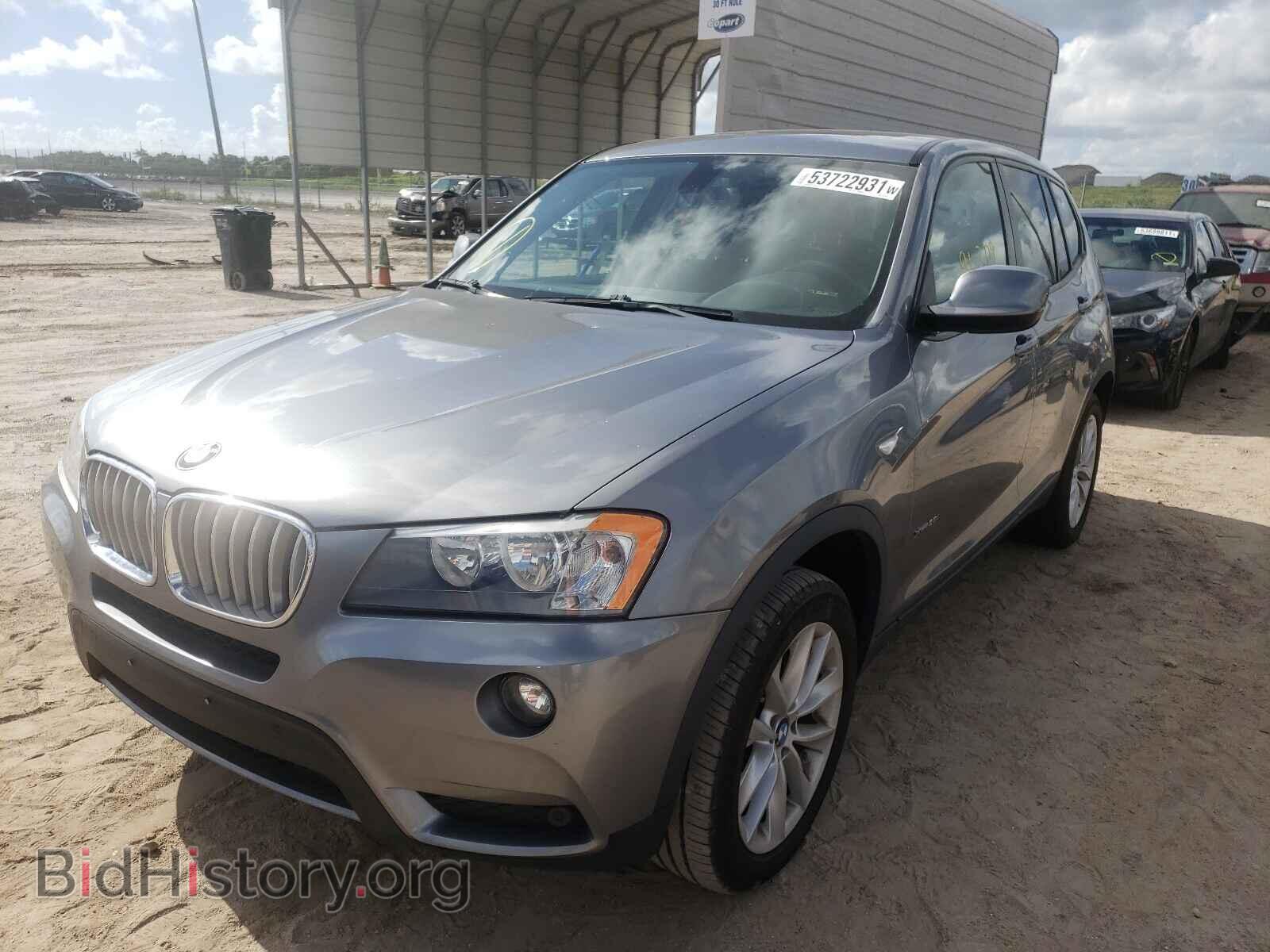 2013 BMW X3 - VIN: 5UXWX9C58D0A17170 - Фото 2