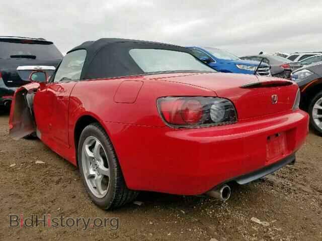 2001 HONDA S2000 - VIN: JHMAP11481T002567 - Фото 3