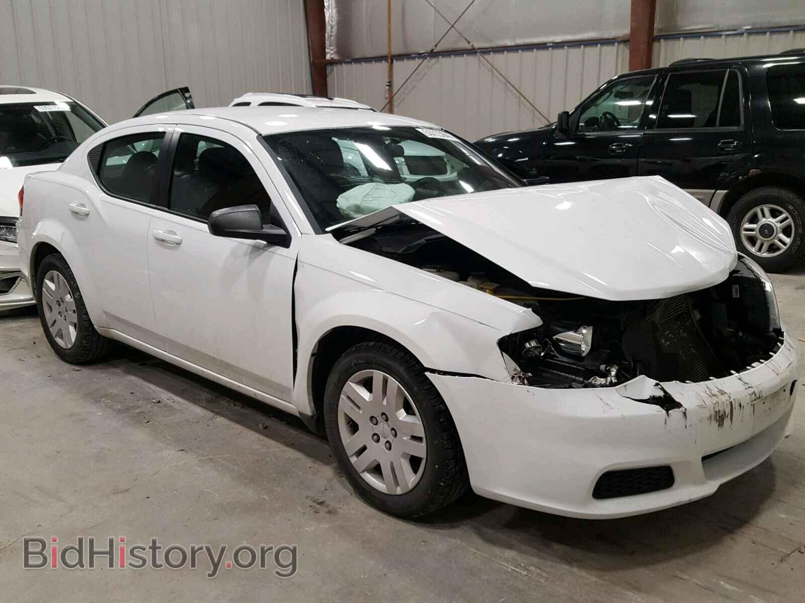 Photo 1C3CDZAB2EN175029 - DODGE AVENGER 2014