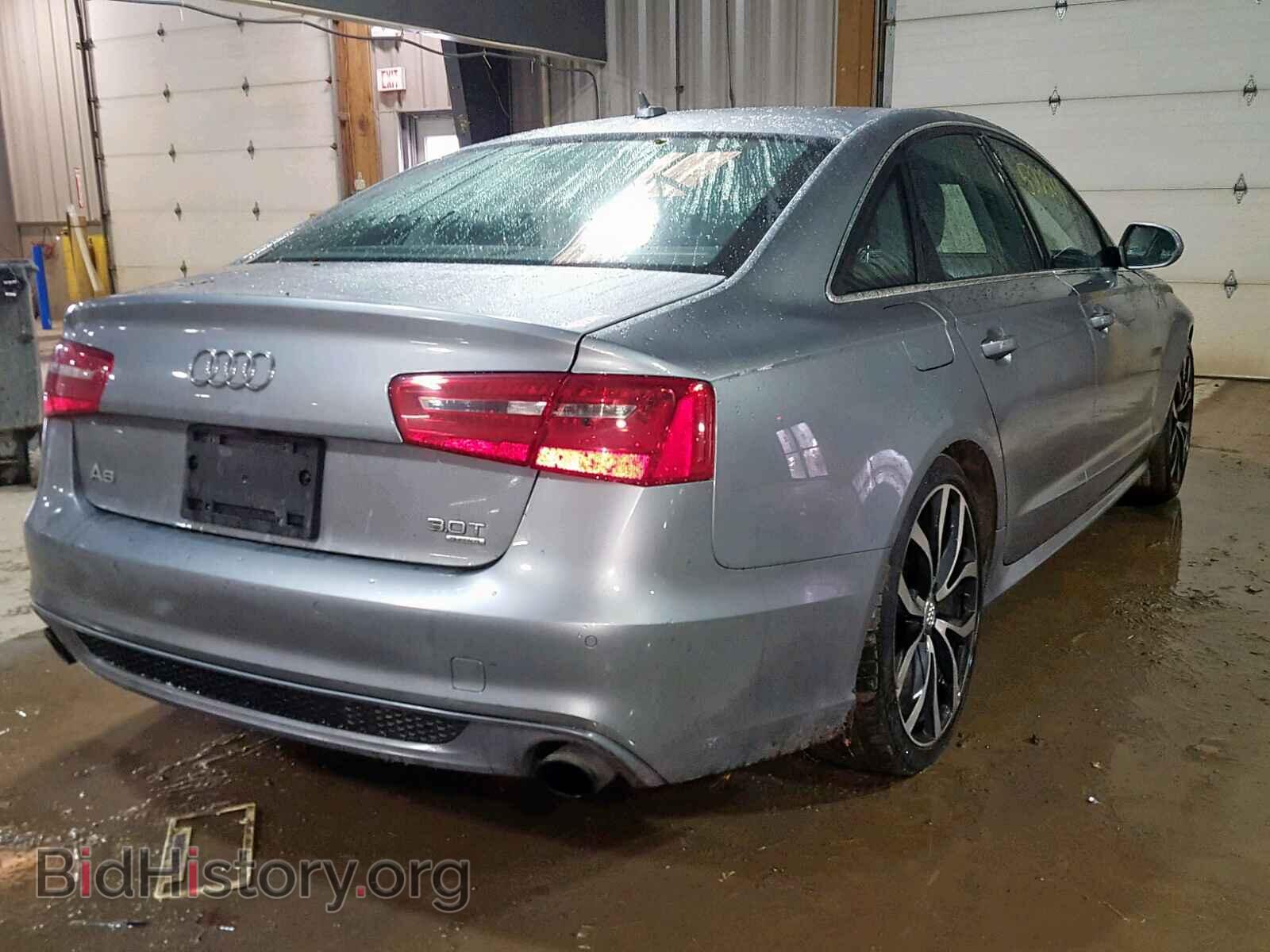 2012 AUDI A6 - VIN: WAUHGAFC1CN137667 - Фото 4