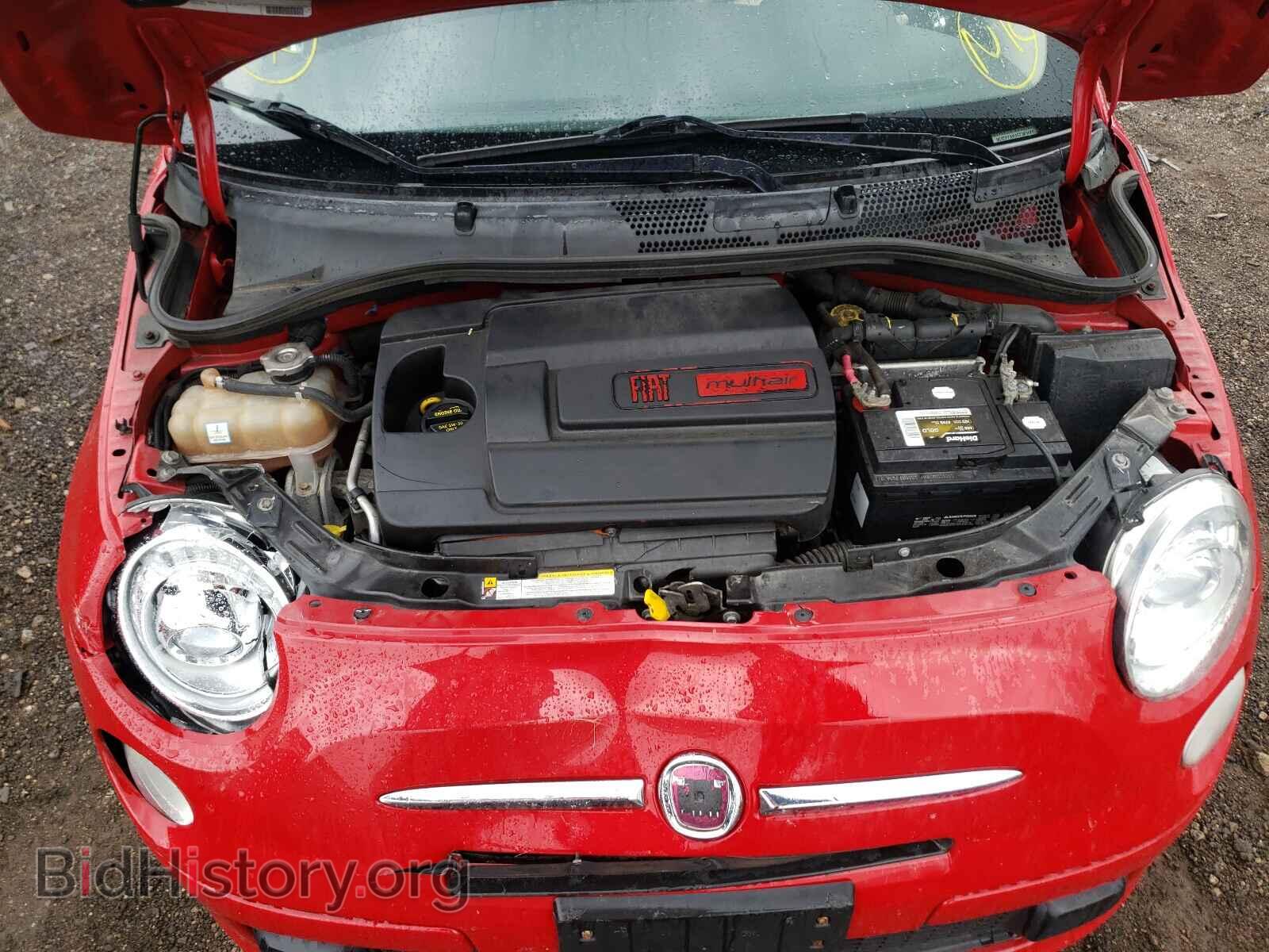 2012 FIAT 500 - VIN: 3C3CFFAR1CT203471 - Фото 7