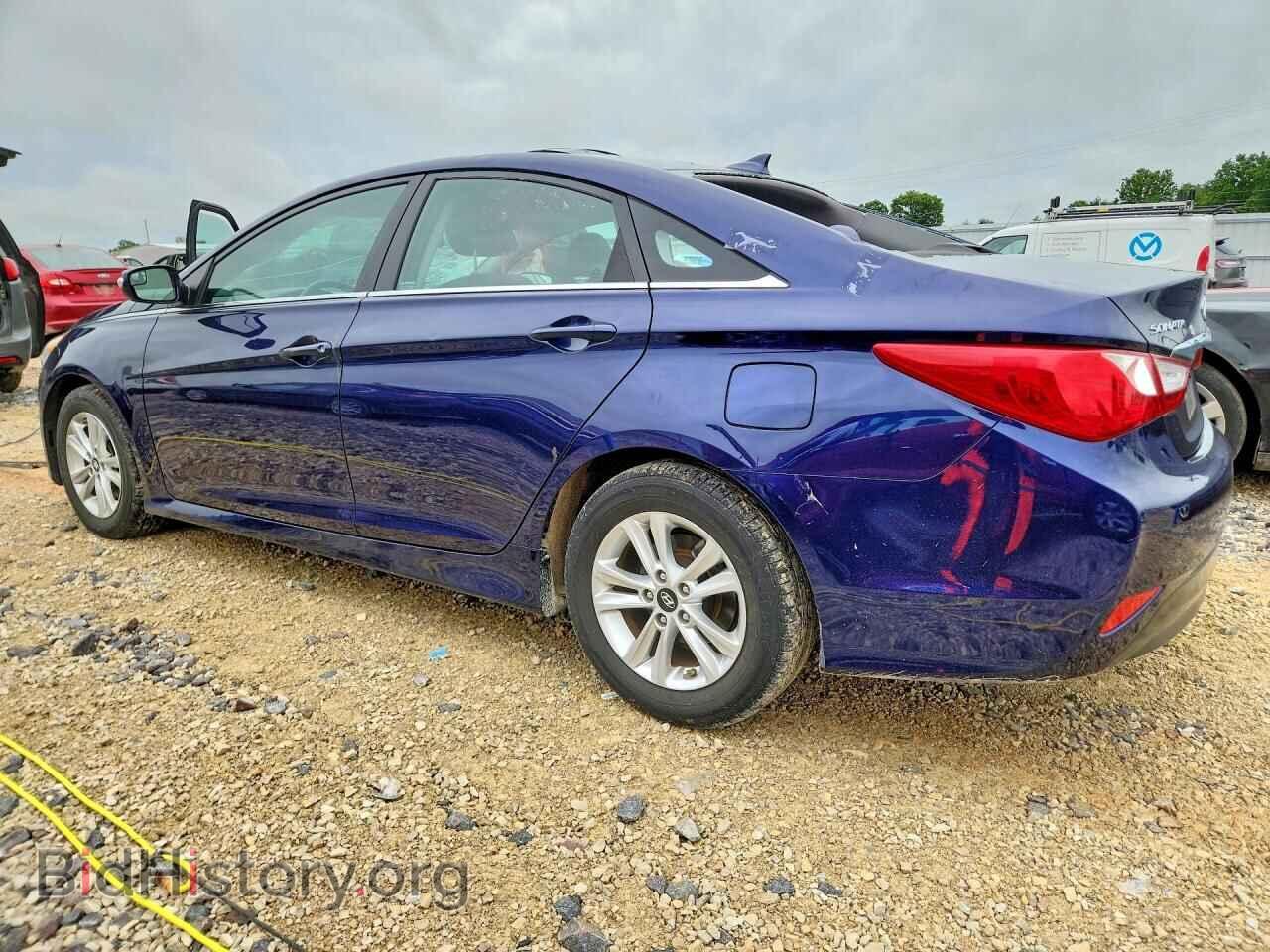 2014 HYUNDAI SONATA - VIN: 5NPEB4AC7EH841968 - Фото 2