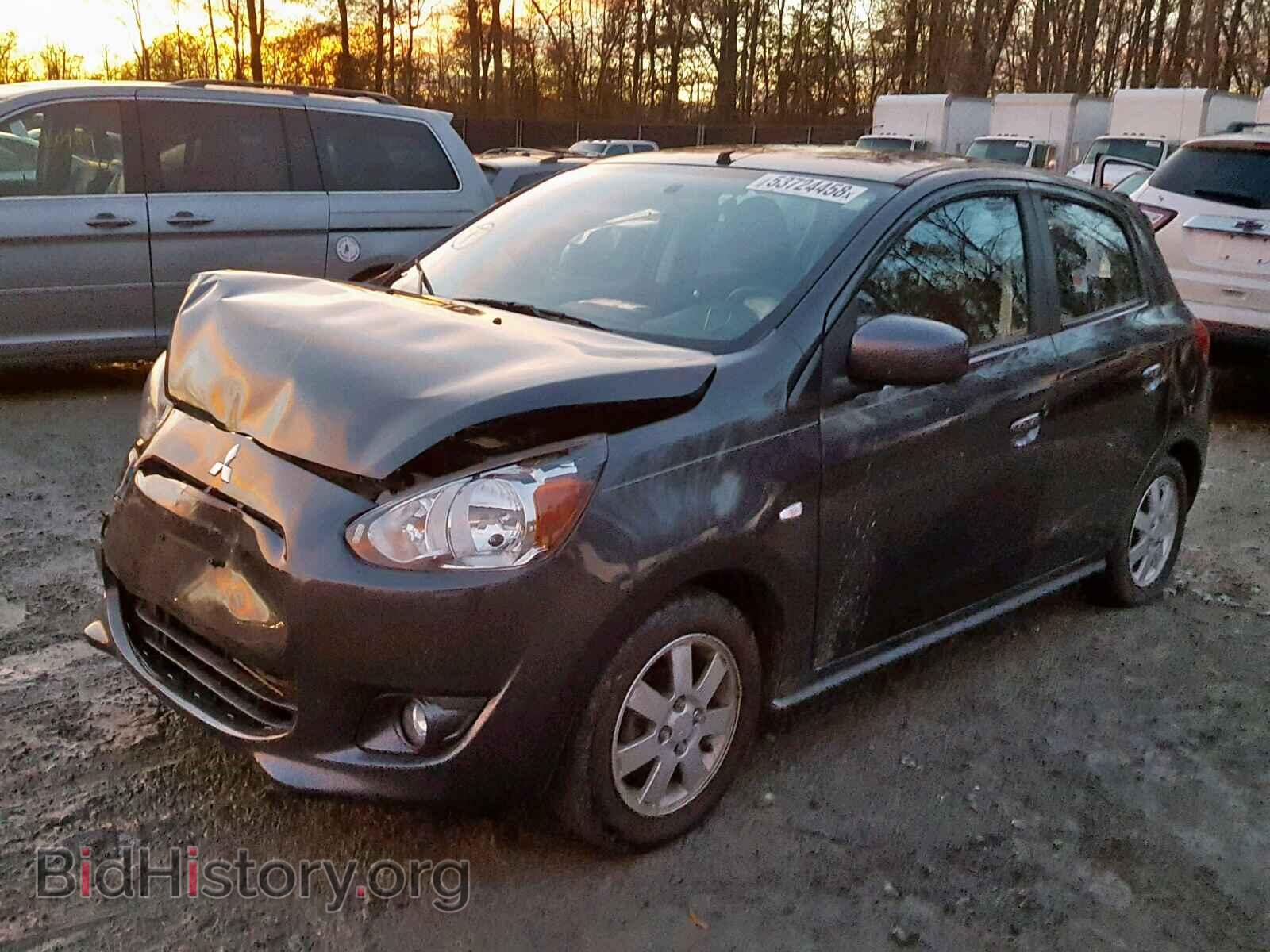 2014 MITSUBISHI MIRAGE - VIN: ML32A4HJ2EH009546 - Фото 2