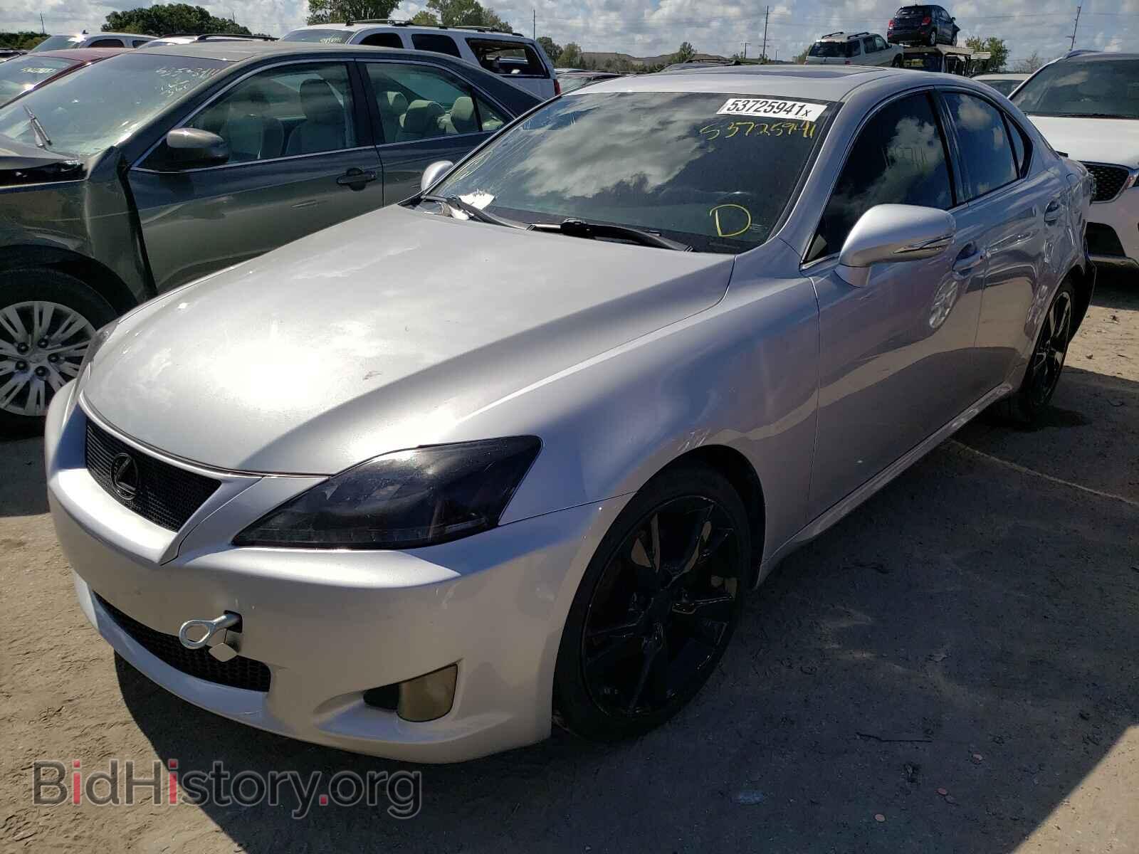 2009 LEXUS IS - VIN: JTHBK262392093359 - Фото 2