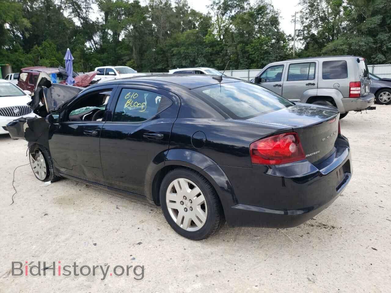 2013 DODGE AVENGER - VIN: 1C3CDZAB6DN710975 - Фото 2
