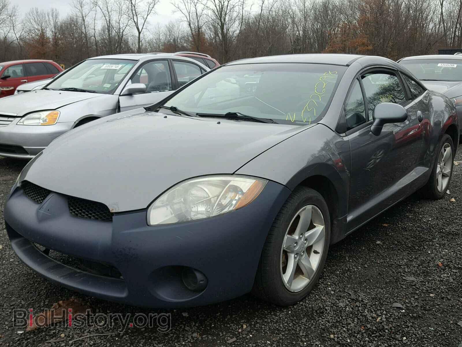 2006 MITSUBISHI ECLIPSE - VIN: 4A3AK24FX6E007927 - Фото 2