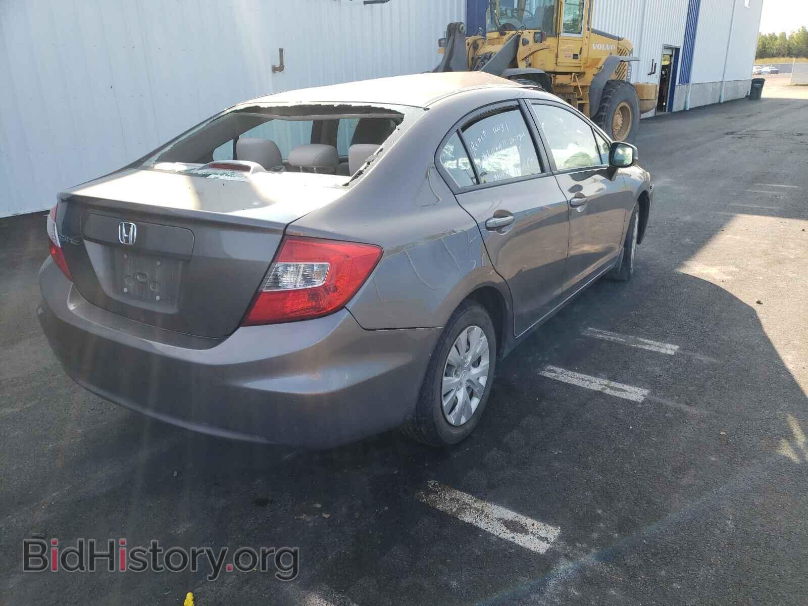 2012 HONDA CIVIC - VIN: 2HGFB2F45CH061114 - Фото 4