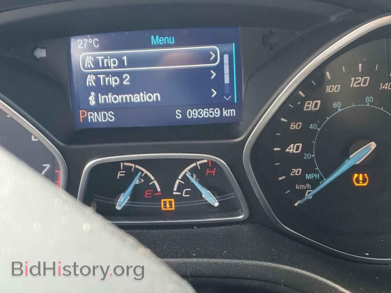2014 FORD FOCUS - VIN: 1FADP3K24EL328319 - Фото 8