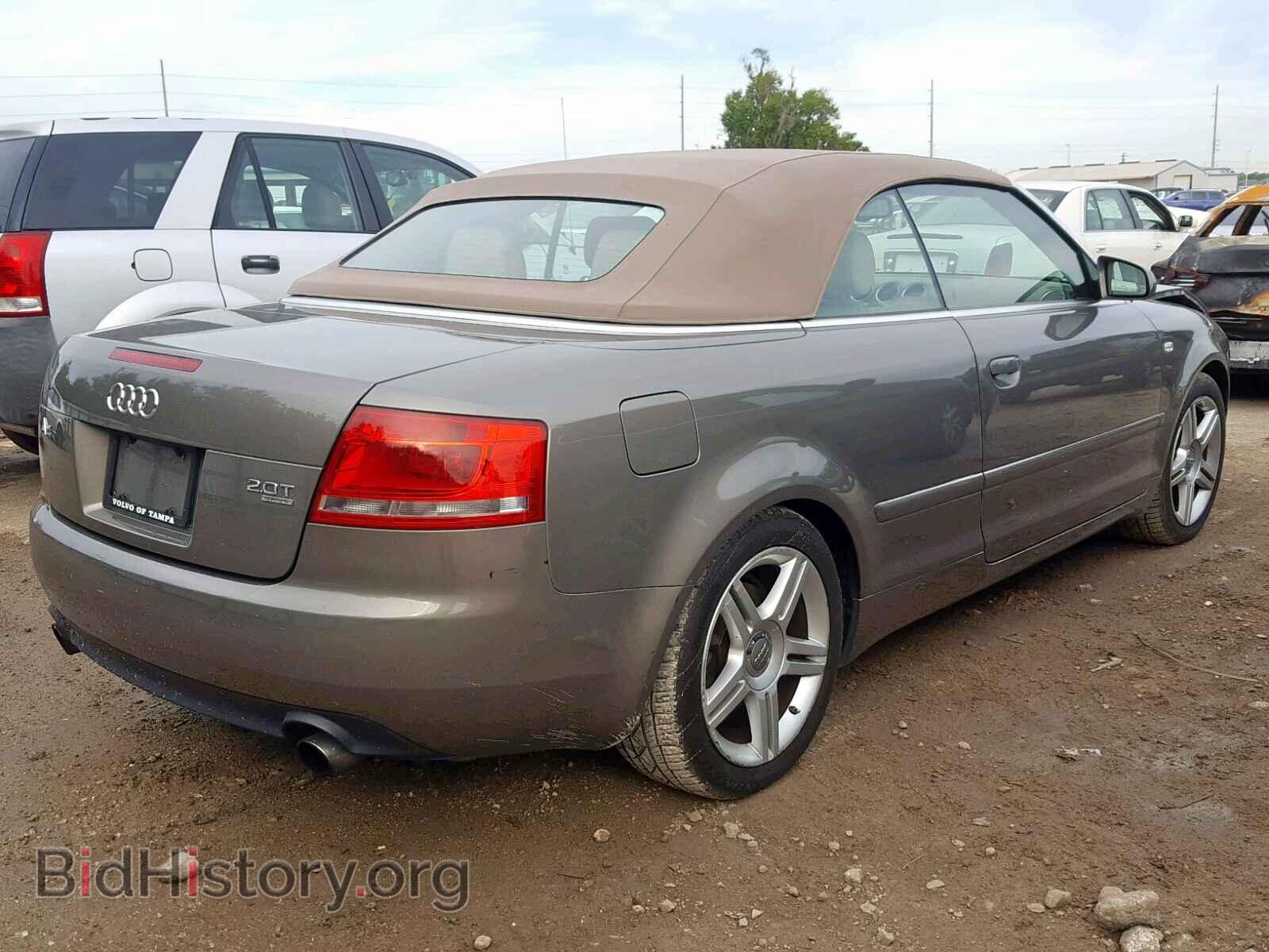 2007 AUDI A4 - VIN: WAUDF48H77K027421 - Фото 4