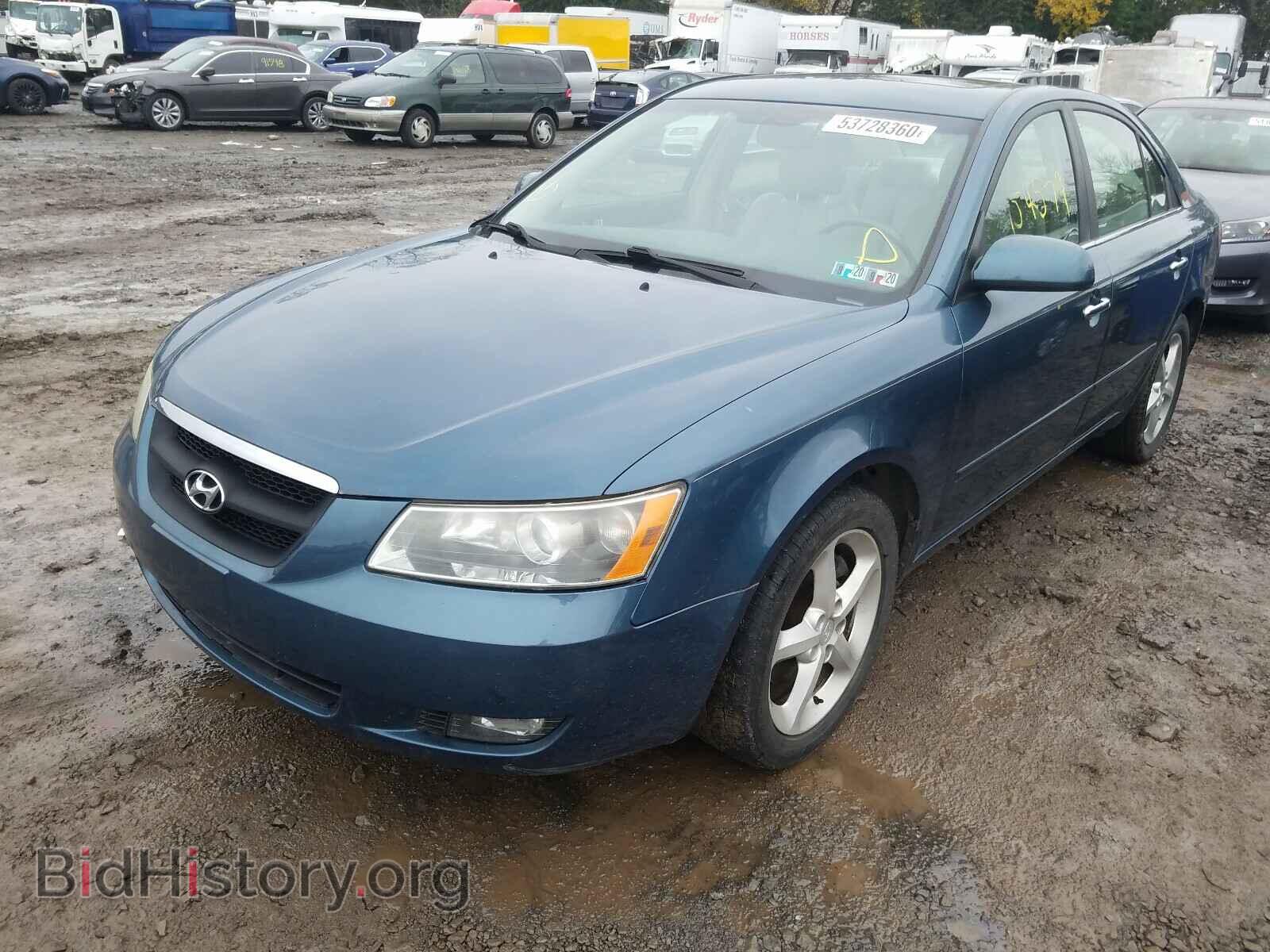 2006 HYUNDAI SONATA - VIN: 5NPEU46F36H046687 - Фото 2