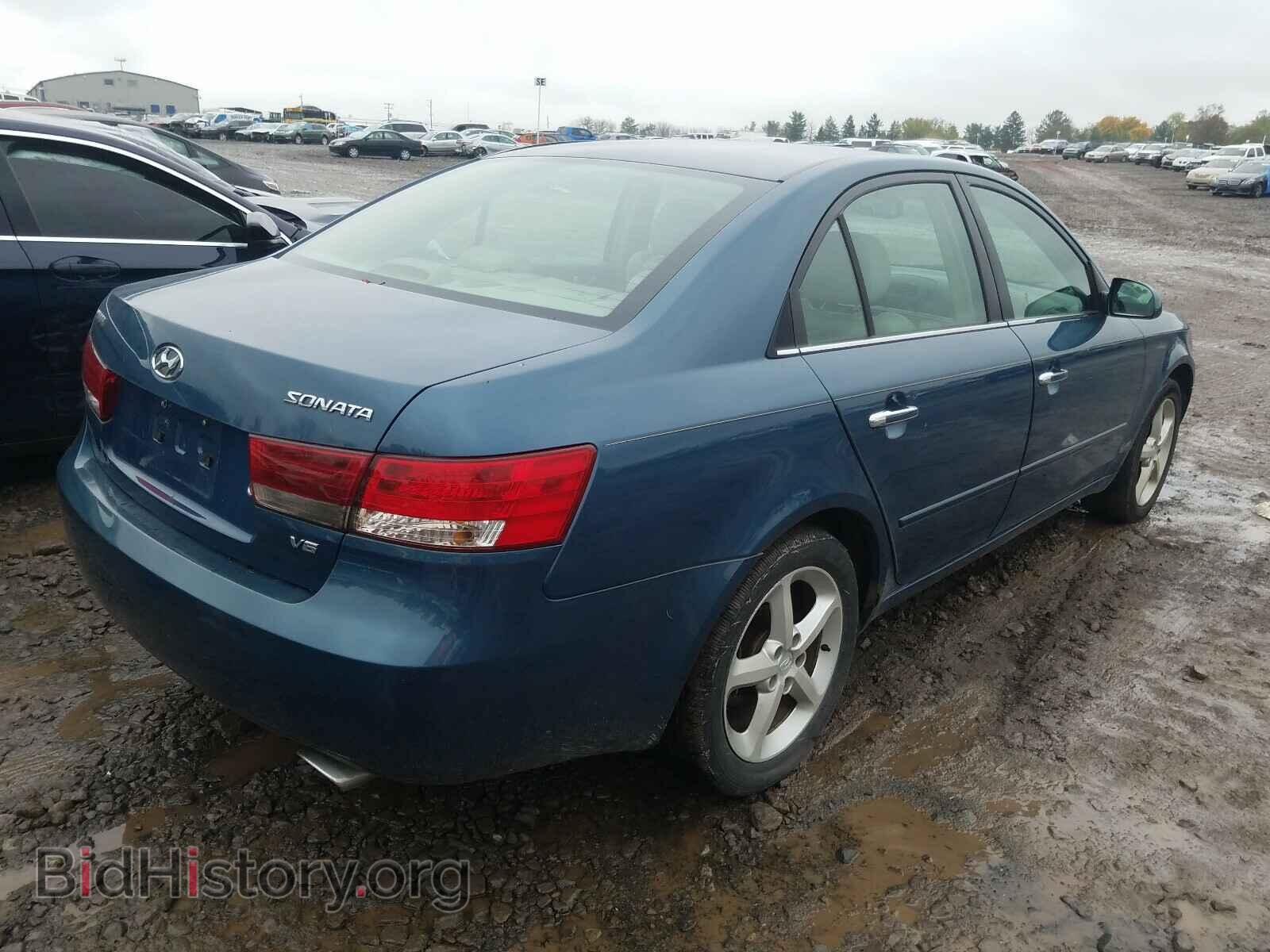 2006 HYUNDAI SONATA - VIN: 5NPEU46F36H046687 - Фото 4