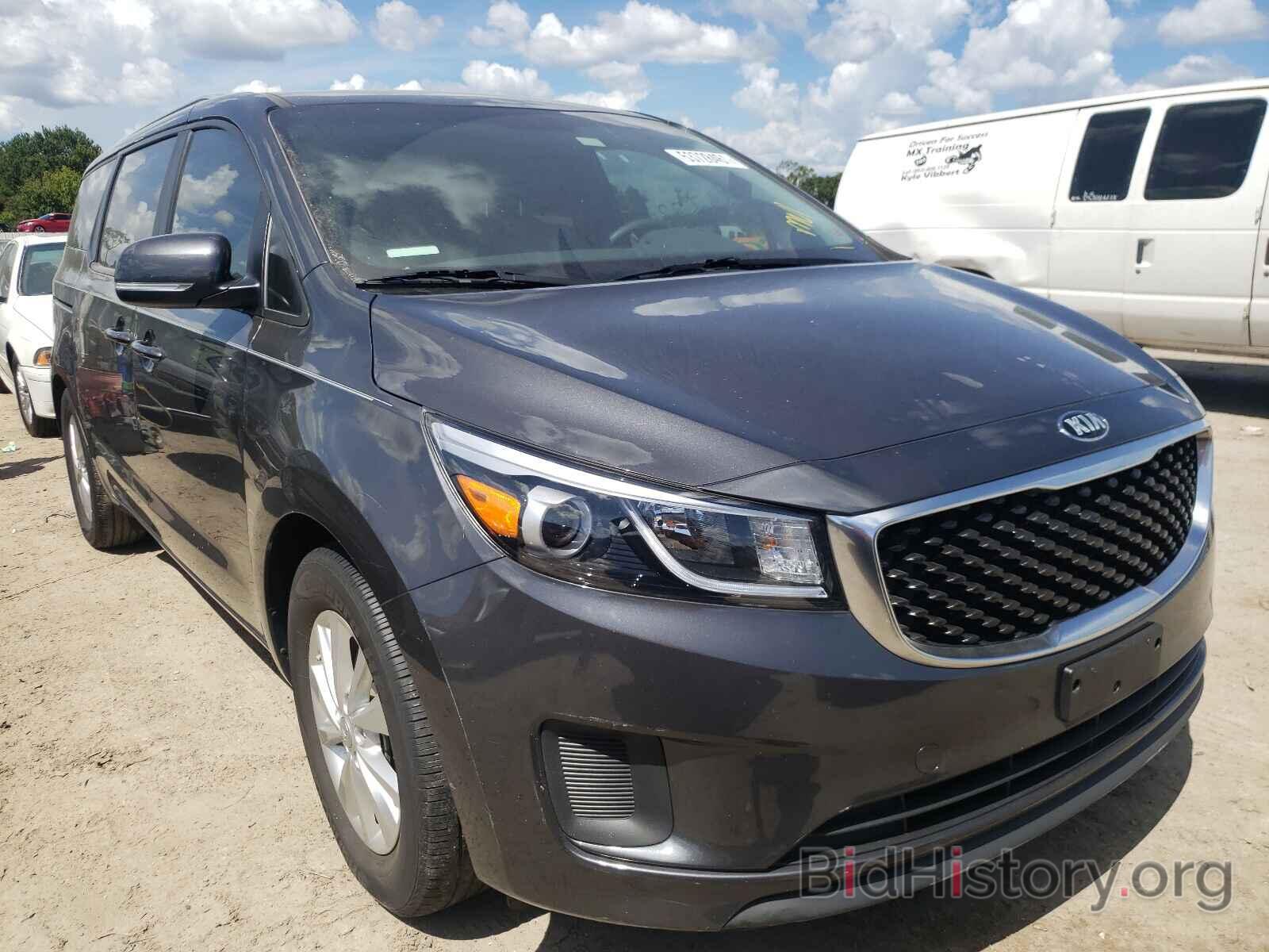 Фотография KNDMB5C17G6149445 - KIA SEDONA 2016