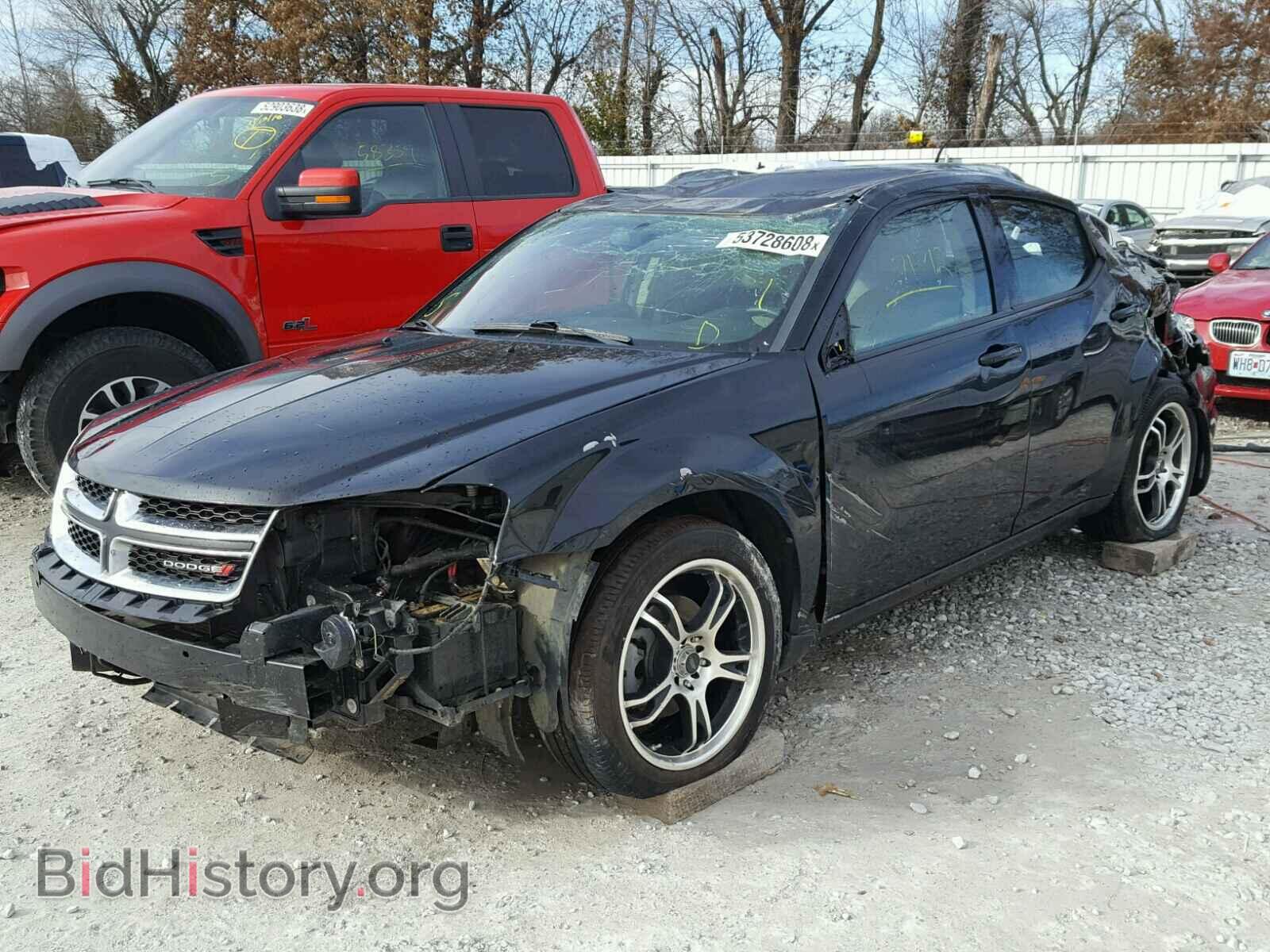 2014 DODGE AVENGER - VIN: 1C3CDZAB9EN138141 - Фото 2