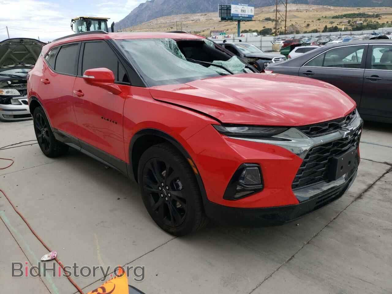 Фотография 3GNKBKRS1MS555161 - CHEVROLET BLAZER 2021