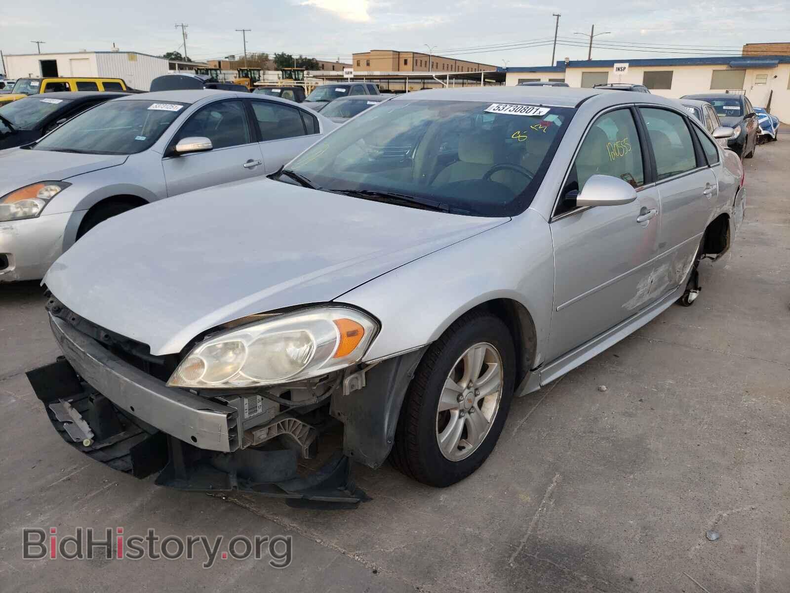 2014 CHEVROLET IMPALA - VIN: 2G1WA5E37E1123595 - Фото 2