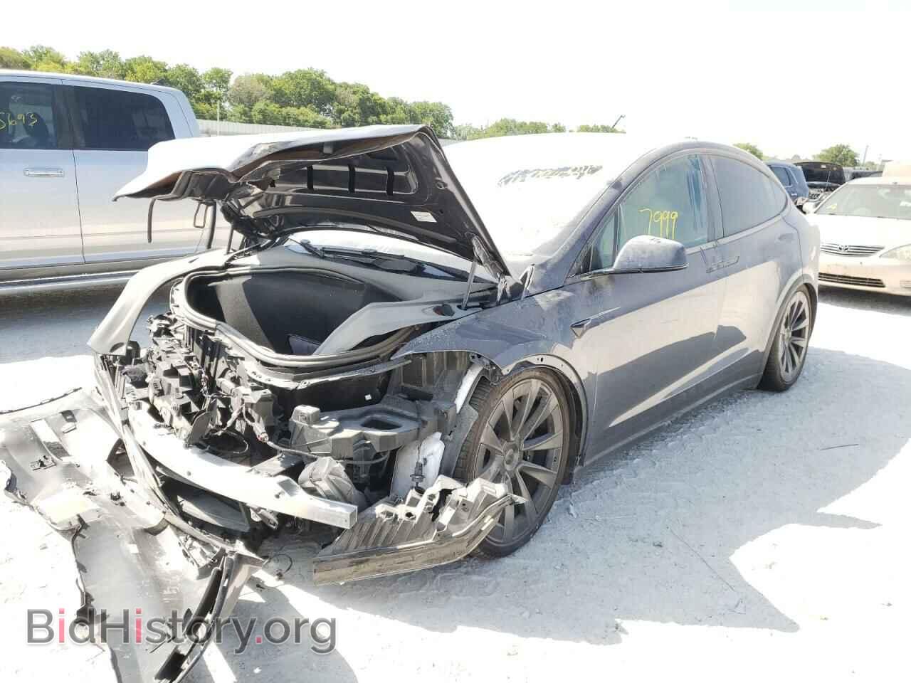 2022 TESLA MODEL X - VIN: 7SAXCBE55NF328628 - Photo 2