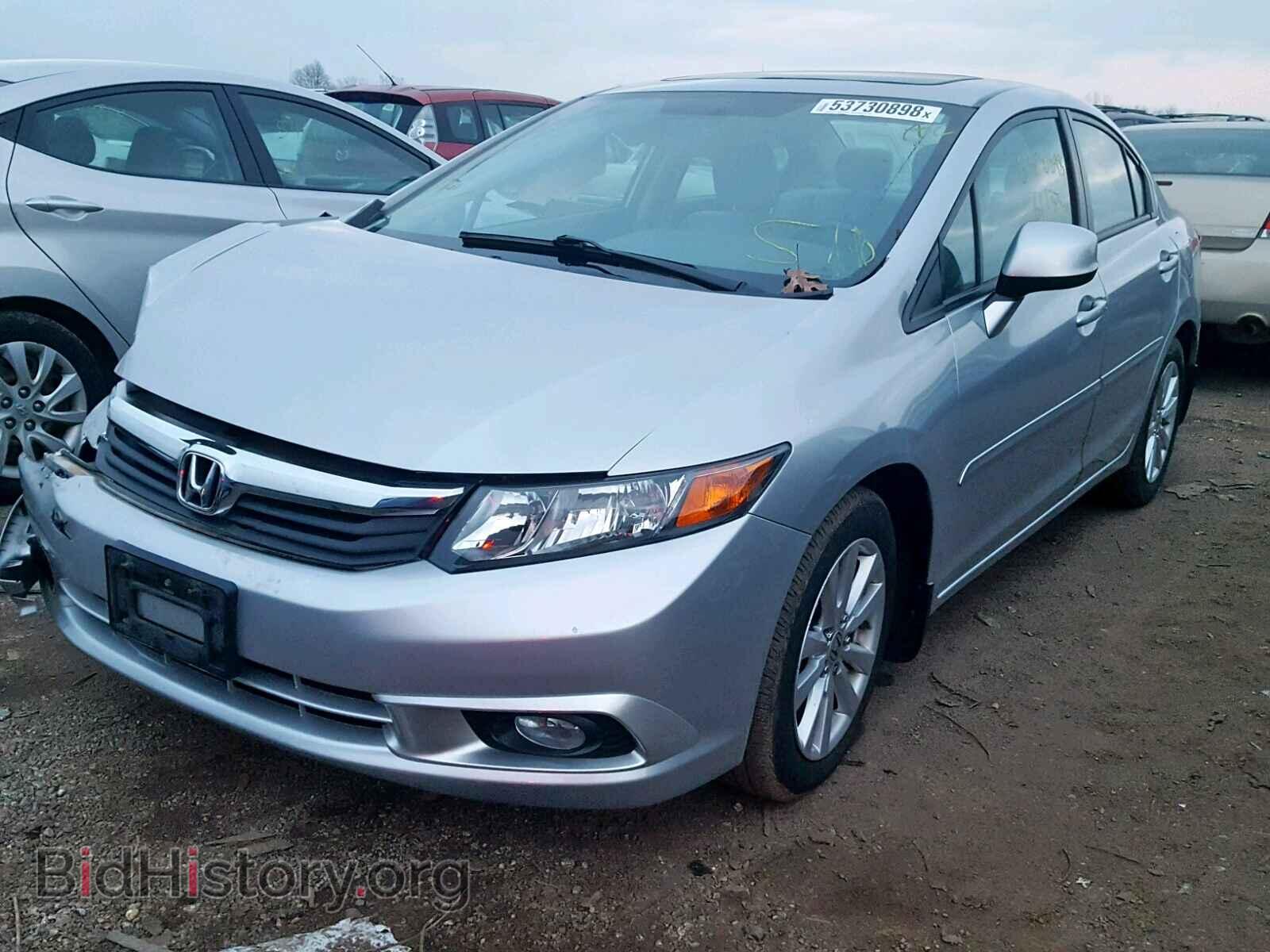 2012 HONDA CIVIC - VIN: 2HGFB2F86CH519763 - Фото 2