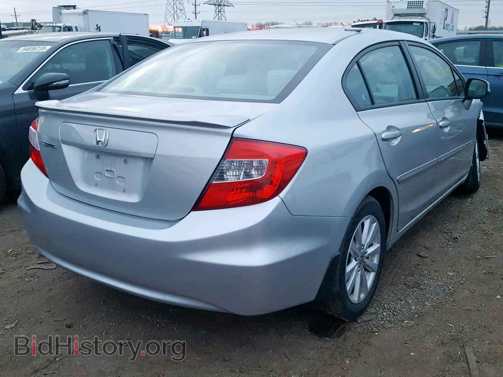 2012 HONDA CIVIC - VIN: 2HGFB2F86CH519763 - Фото 4