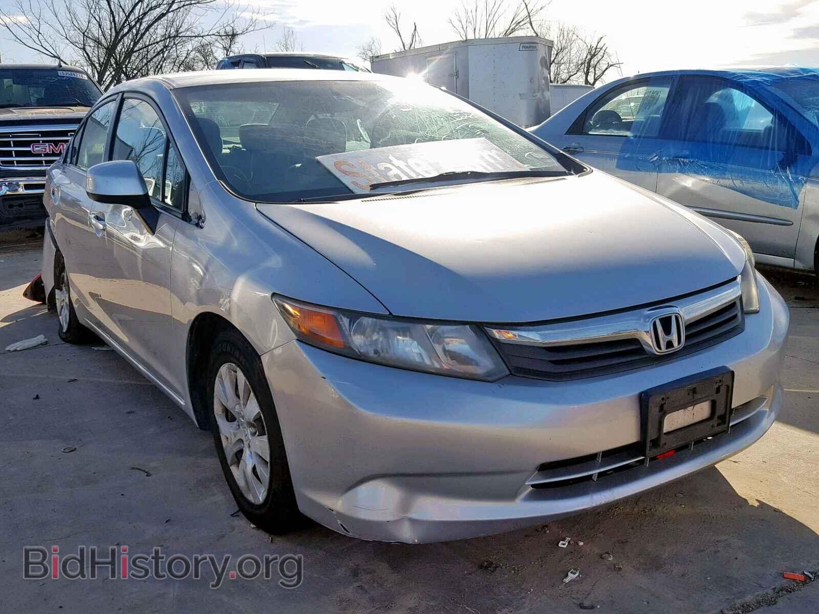 Фотография 19XFB2F59CE047459 - HONDA CIVIC LX 2012