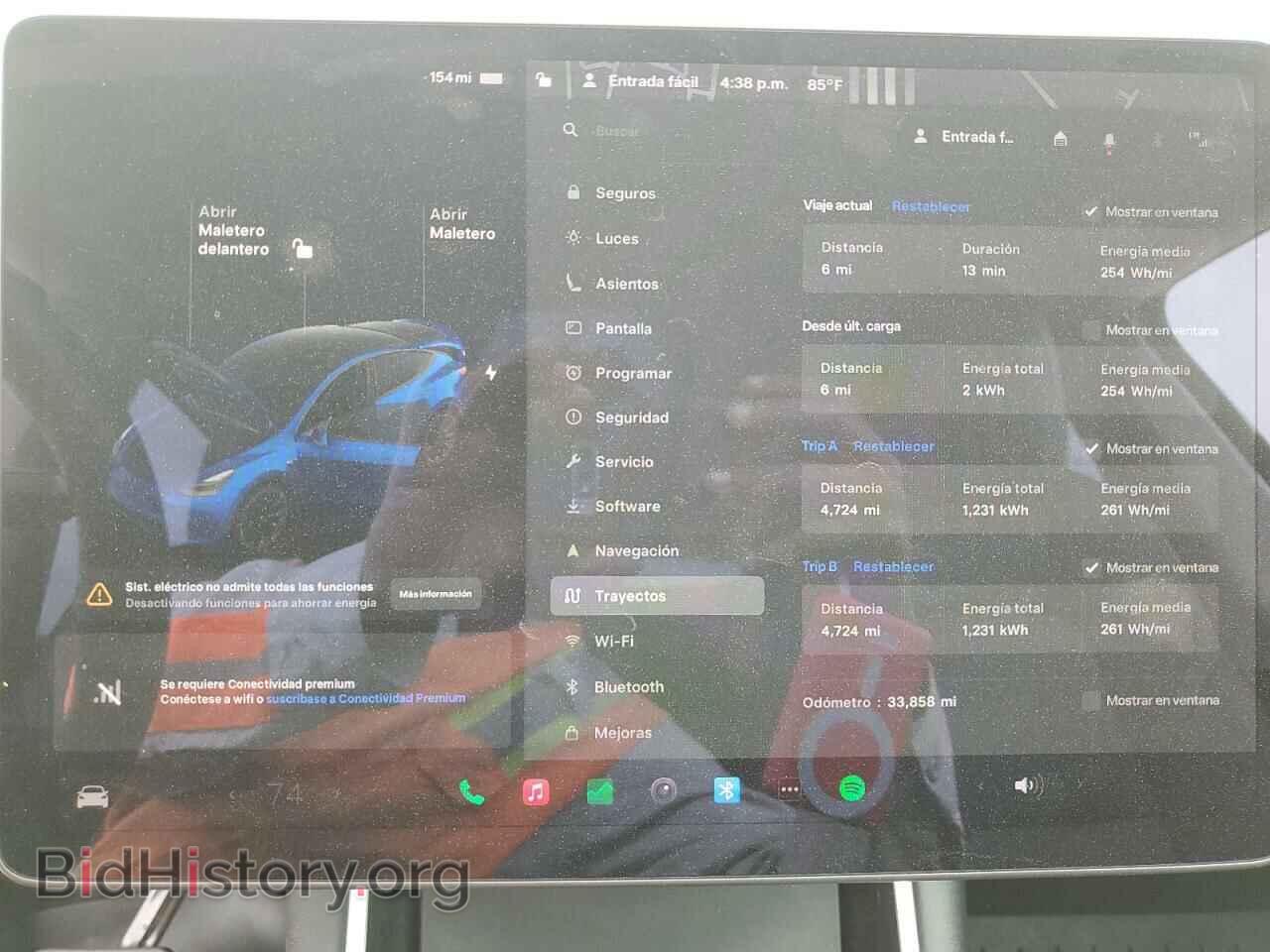 2021 TESLA MODEL Y - VIN: 5YJYGDEDXMF112751 - Photo 9