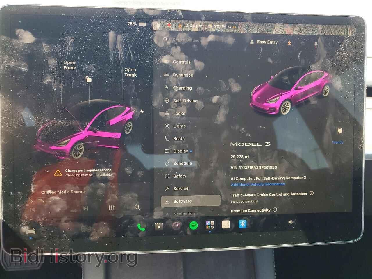 2022 TESLA MODEL 3 - VIN: 5YJ3E1EA3NF361950 - Photo 9