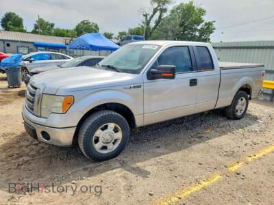2011 Ford F150 Super Cab, серебристый — VIN 1FTEX1CM2BFA66233, Copart