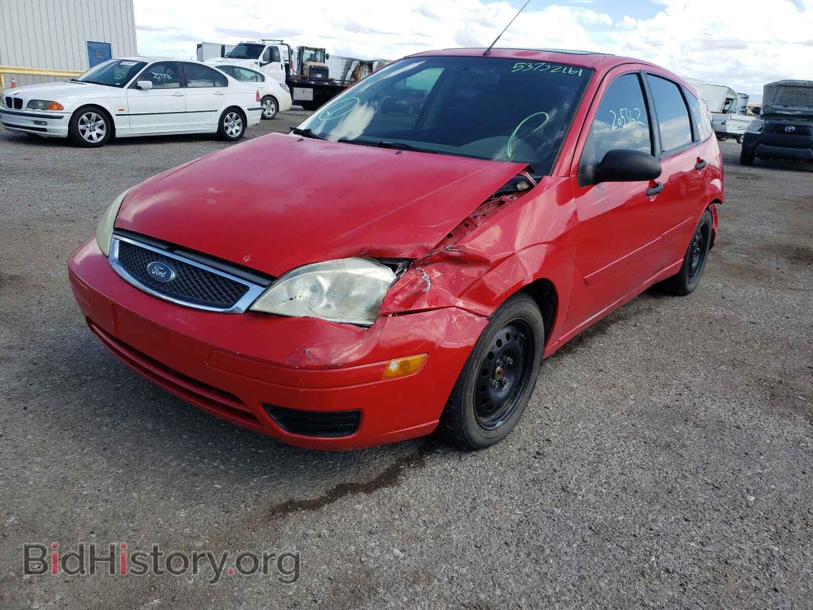 2007 FORD FOCUS - VIN: 1FAFP37N77W163380 - Фото 2