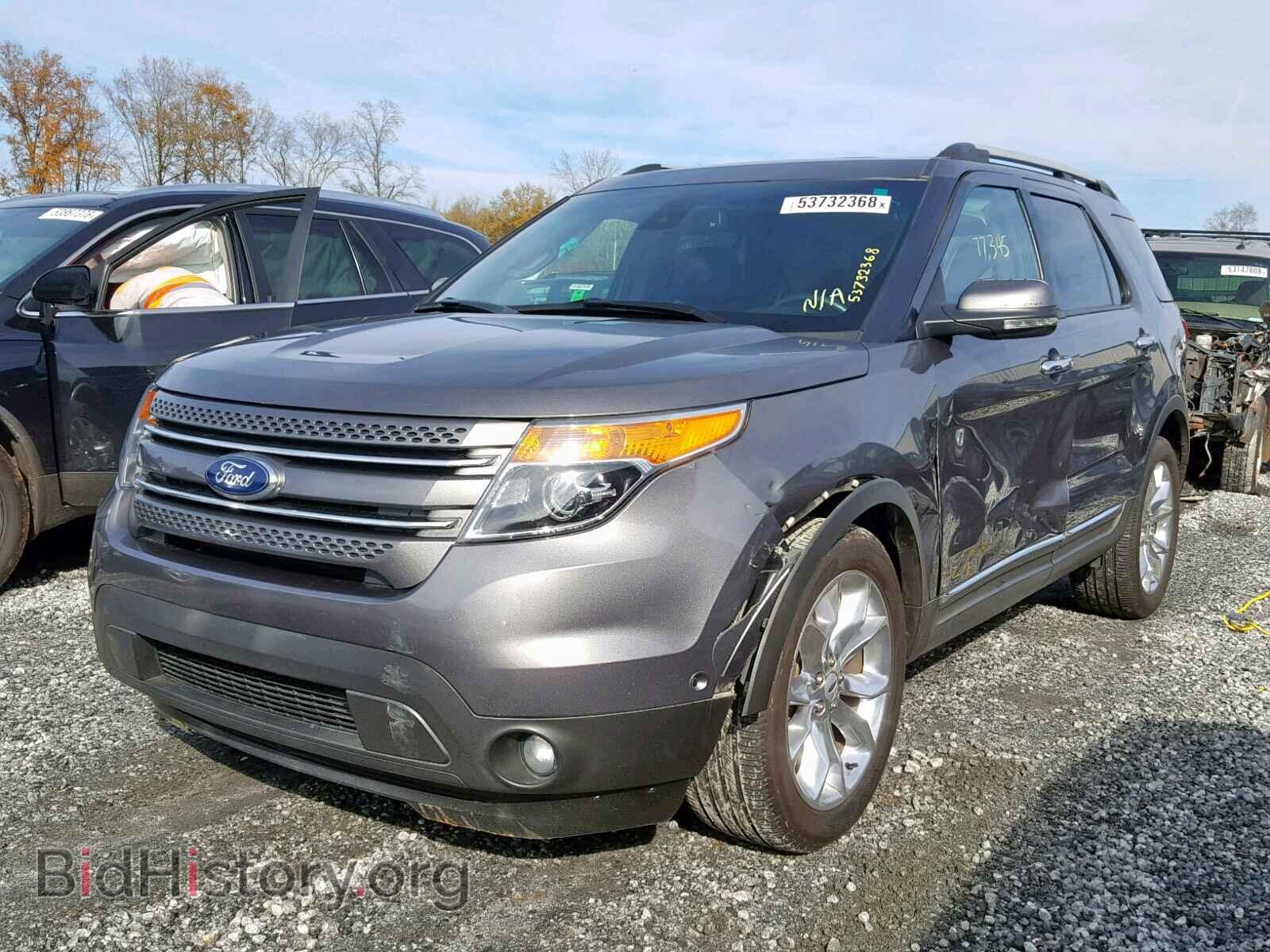 2013 FORD EXPLORER L - VIN: 1FM5K7F90DGA32793 - Фото 2