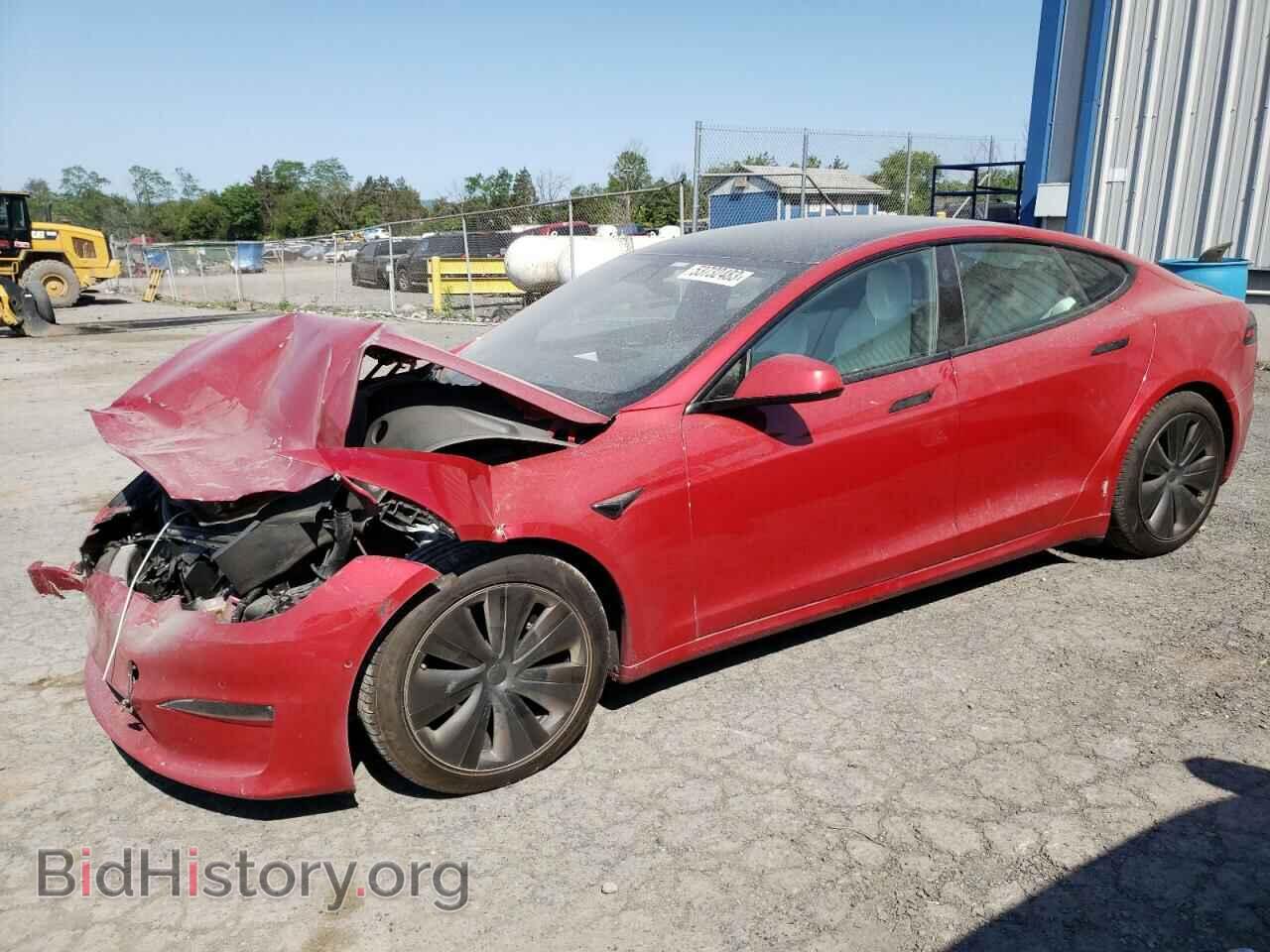 Photo 5YJSA1E60NF474032 - TESLA MODEL S 2022