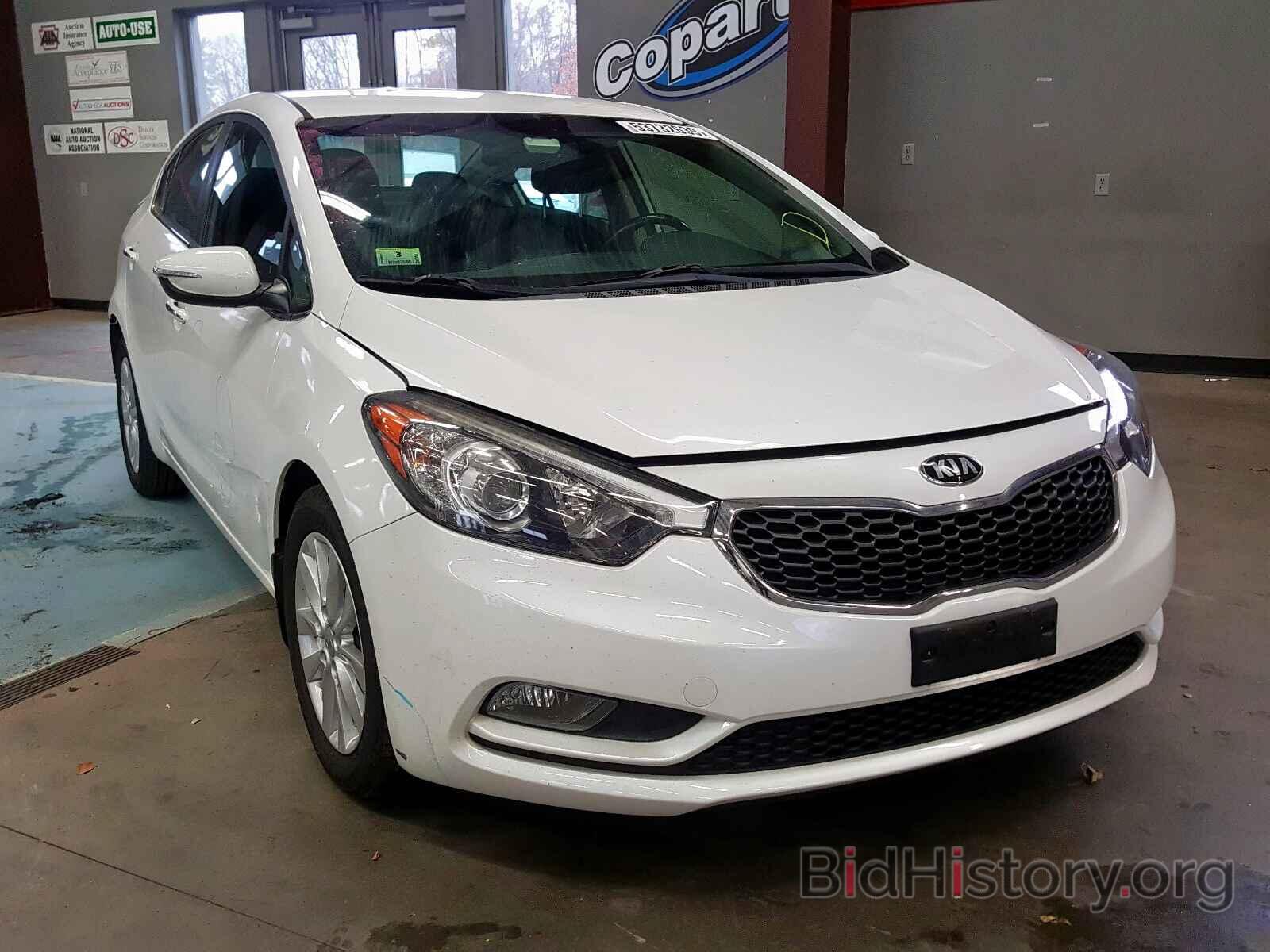 Фотография KNAFX4A84E5100062 - KIA FORTE EX 2014