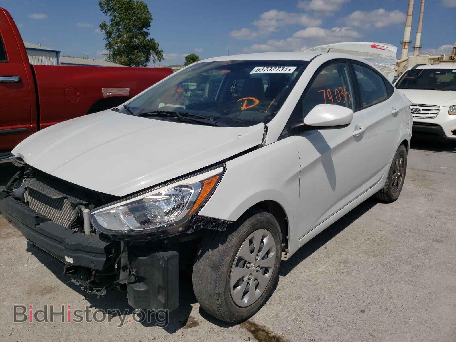 2017 HYUNDAI ACCENT - VIN: KMHCT4AE7HU362476 - Фото 2