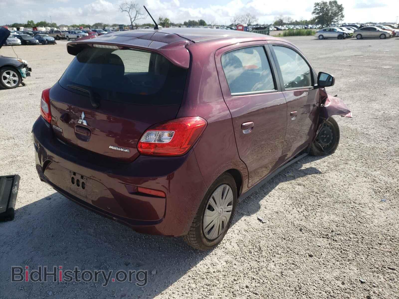 2019 MITSUBISHI MIRAGE - VIN: ML32A3HJ9KH014846 - Фото 4