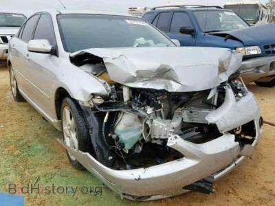 2006 Mazda 6 6 S, серебристый — VIN 1YVHP84D265M05955, Copart