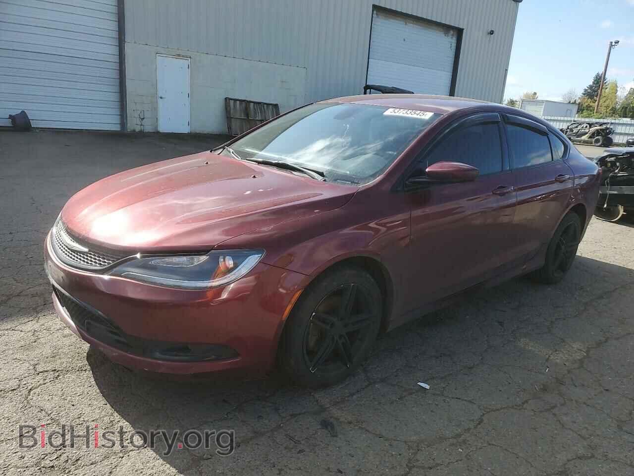 Фотография 1C3CCCBB8FN563270 - CHRYSLER 200 2015