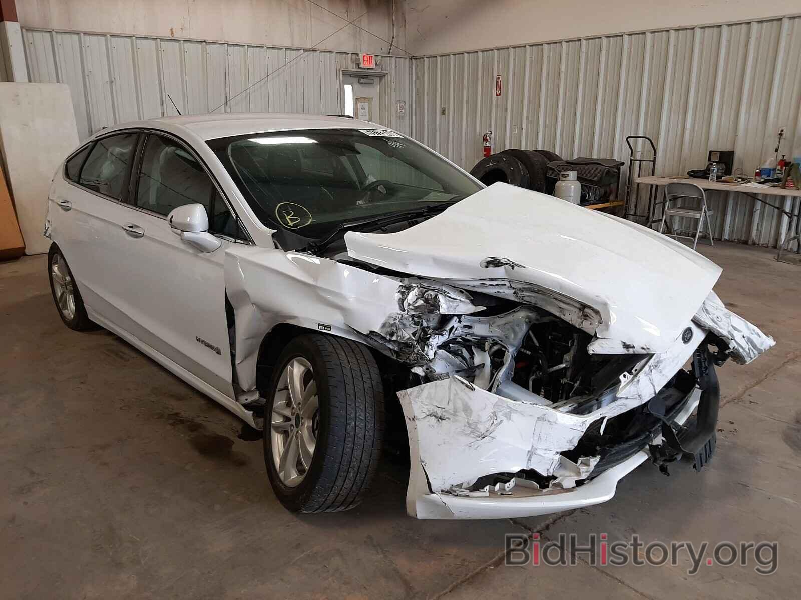 Photo 3FA6P0LU2JR171621 - FORD FUSION 2018