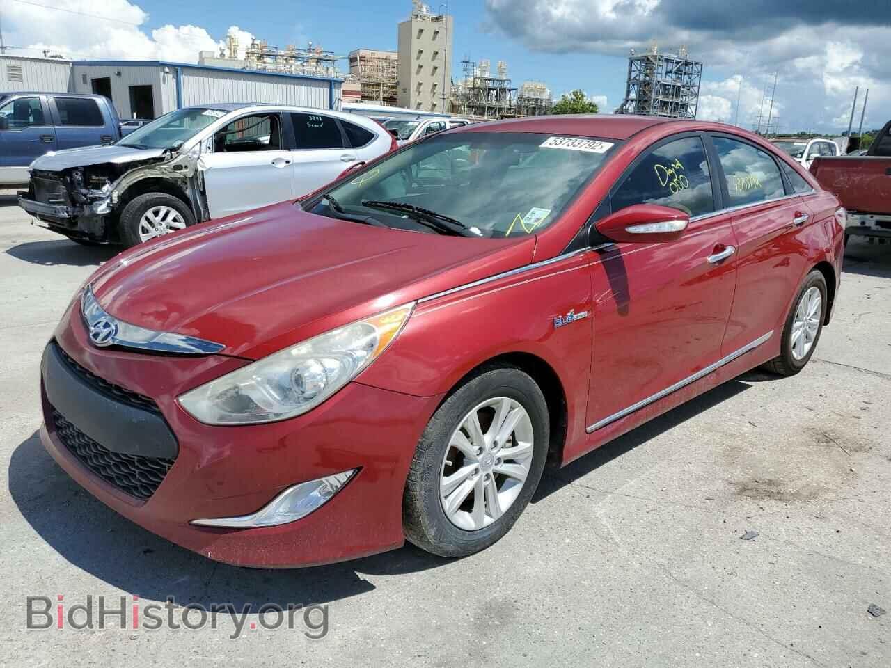 2012 HYUNDAI SONATA - VIN: KMHEC4A44CA034247 - Фото 2