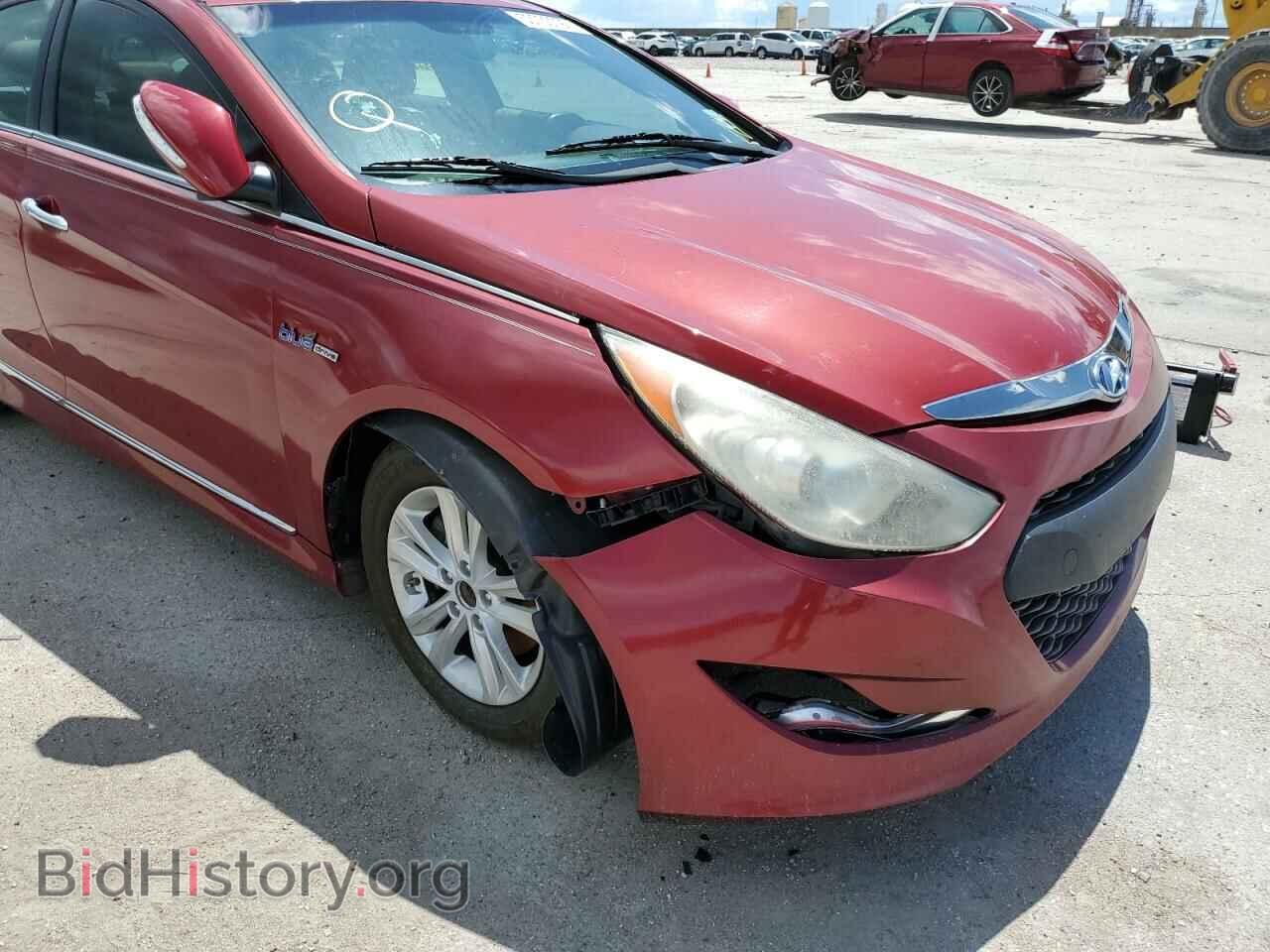 2012 HYUNDAI SONATA - VIN: KMHEC4A44CA034247 - Фото 9