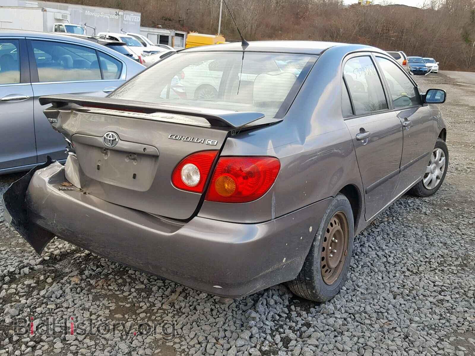 2003 TOYOTA COROLLA - VIN: 2T1BR32E43C097562 - Фото 4