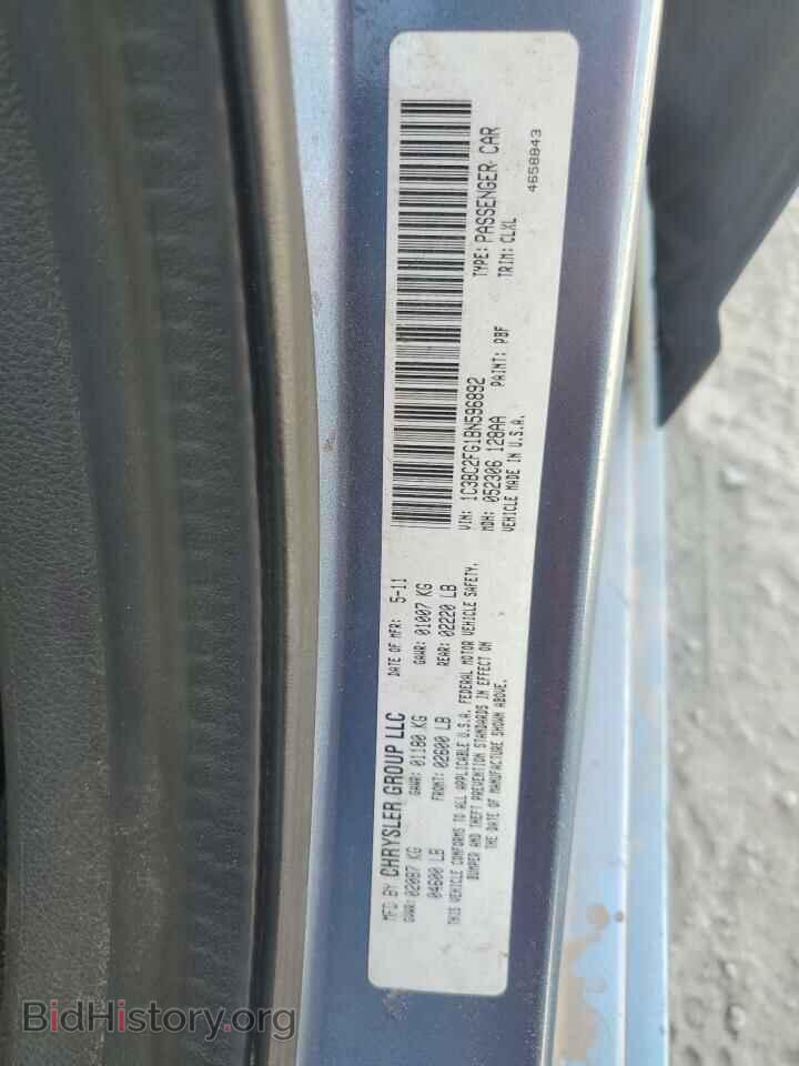 2011 CHRYSLER 200 - VIN: 1C3BC2FG1BN596892 - Фото 12