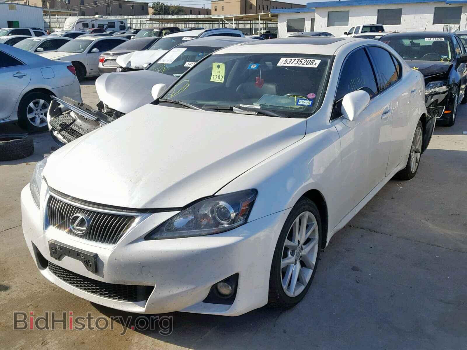 2012 LEXUS IS 250 - VIN: JTHCF5C27C5057355 - Фото 2